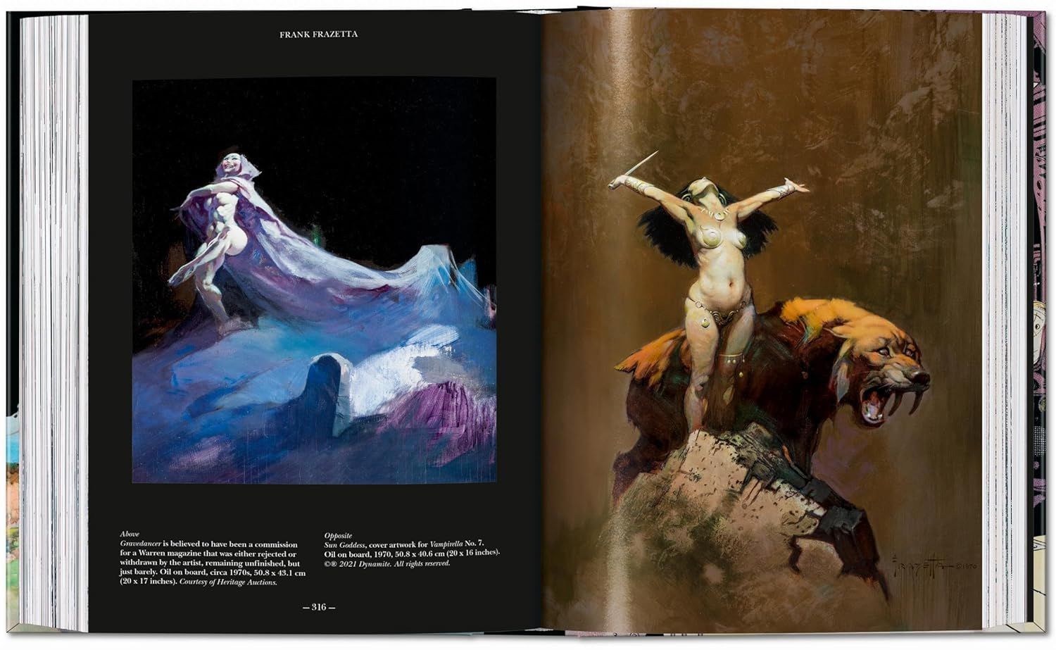 The Fantastic Worlds of Frank Frazetta (45th Edition