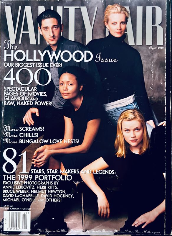Vanity Fair: The Hollywood Issue, April 1999 (Magazine, USED)