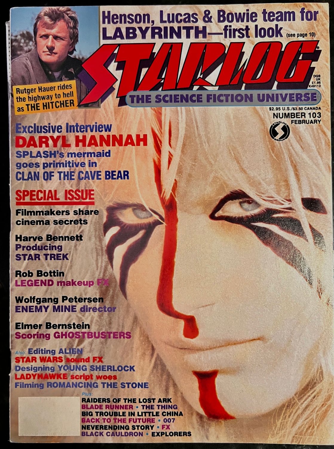 Starlog #103 Feburary 1986 (Magazine, USED)