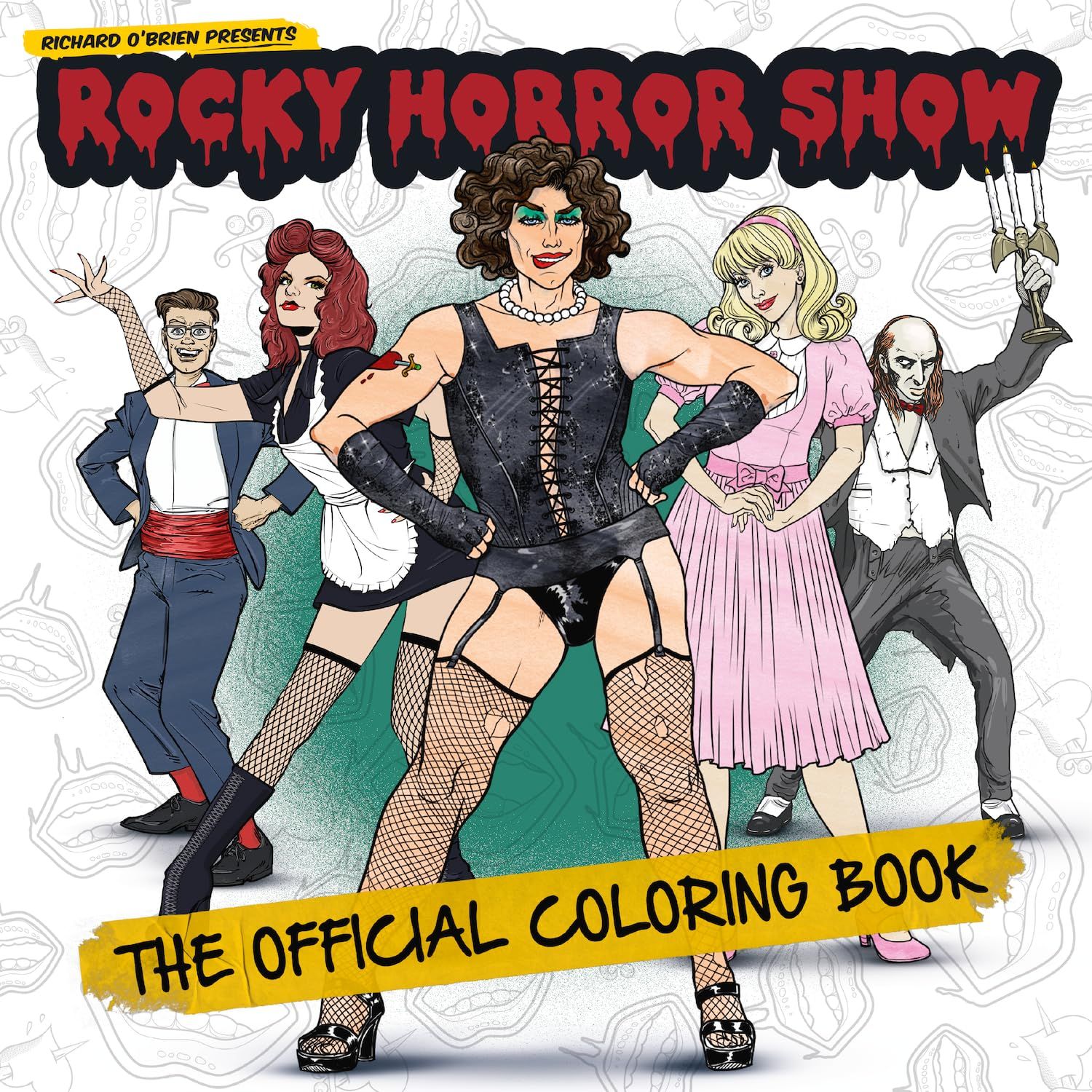 Rocky Horror Show: The Official Coloring Book by Titan Books (Paperback, NEW)