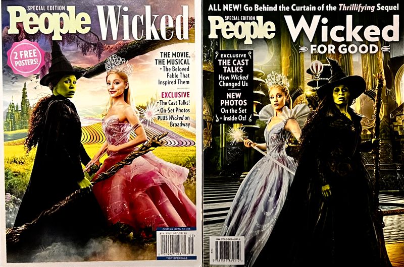 PEOPLE Special Editions, 2 issues: Wicked + Wicked for Good (Magazines, NEW