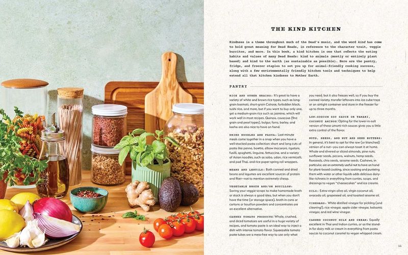Dead in the Kitchen: The Official Grateful Dead Cookbook by Gabi Moskowitz, (Foreword) Mollie Katzen (Hardcover, NEW)