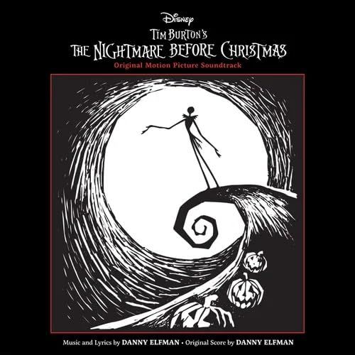 The Nightmare Before Christmas Original Motion Picture Soundtrack Zoetrope Picture Disc 2 LP (Vinyl, NEW)