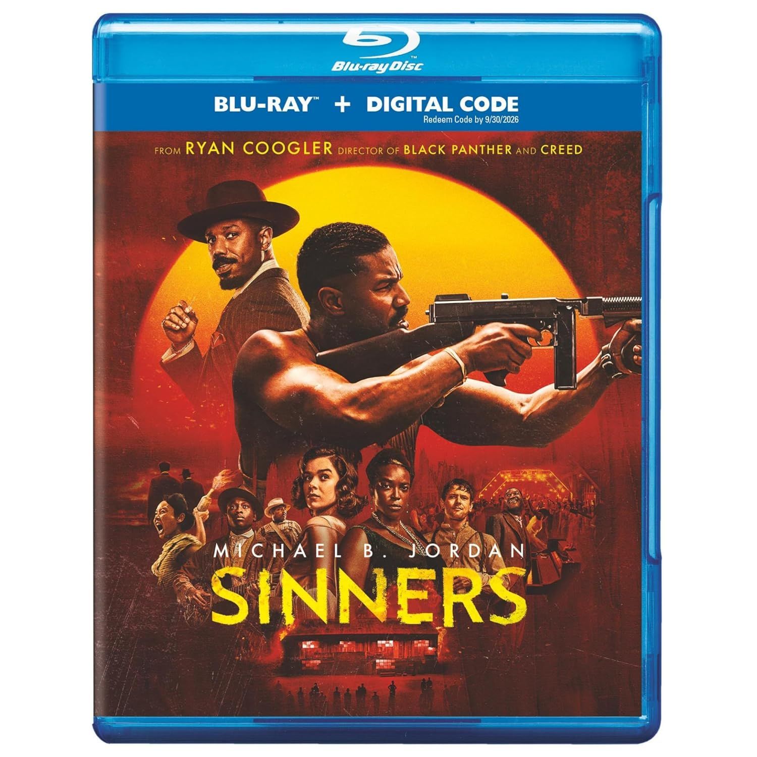 SINNERS (Blu-Ray + Digital) Michael B. Jordan (Actor), Hailee Steinfeld (Actor) Ryan Coogler (Director)