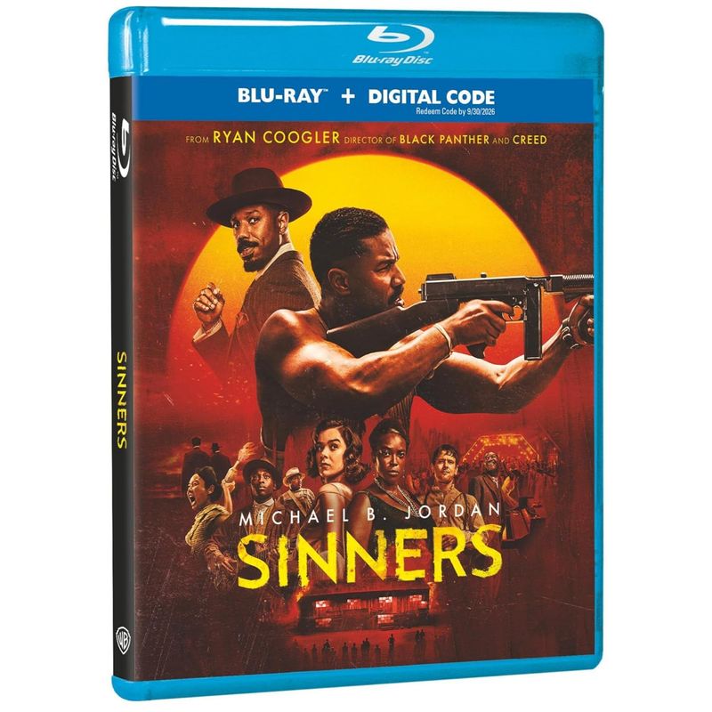 SINNERS (Blu-Ray + Digital) Michael B. Jordan (Actor), Hailee Steinfeld (Actor) Ryan Coogler (Director)