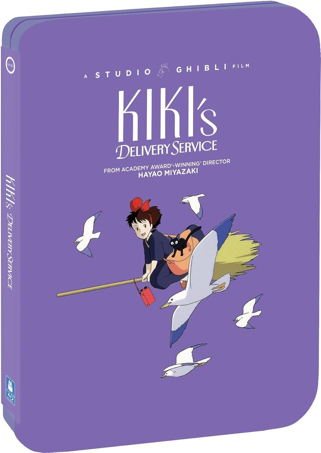 STUDIO GHIBLI Kiki's Delivery Service- Limited Edition Steelbook (Blu-ray + DV, NEW)