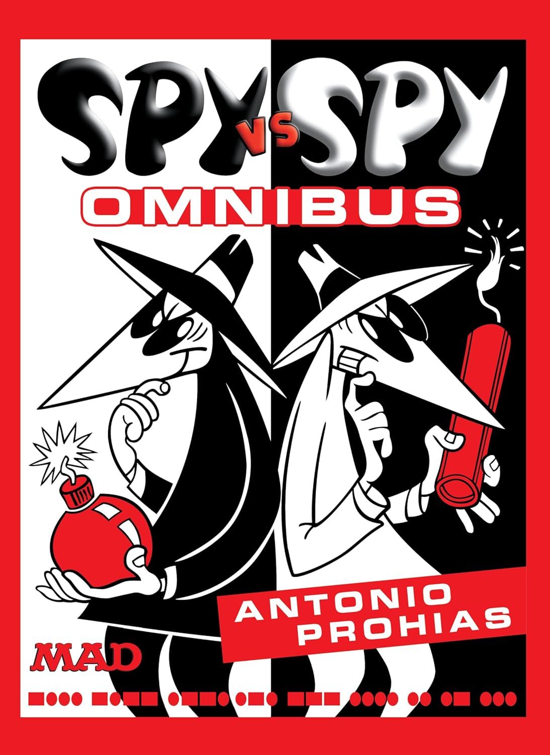 Spy vs. Spy Omnibus by Antonio Prohias (Author and Illustrator) (Hardcover, NEW)