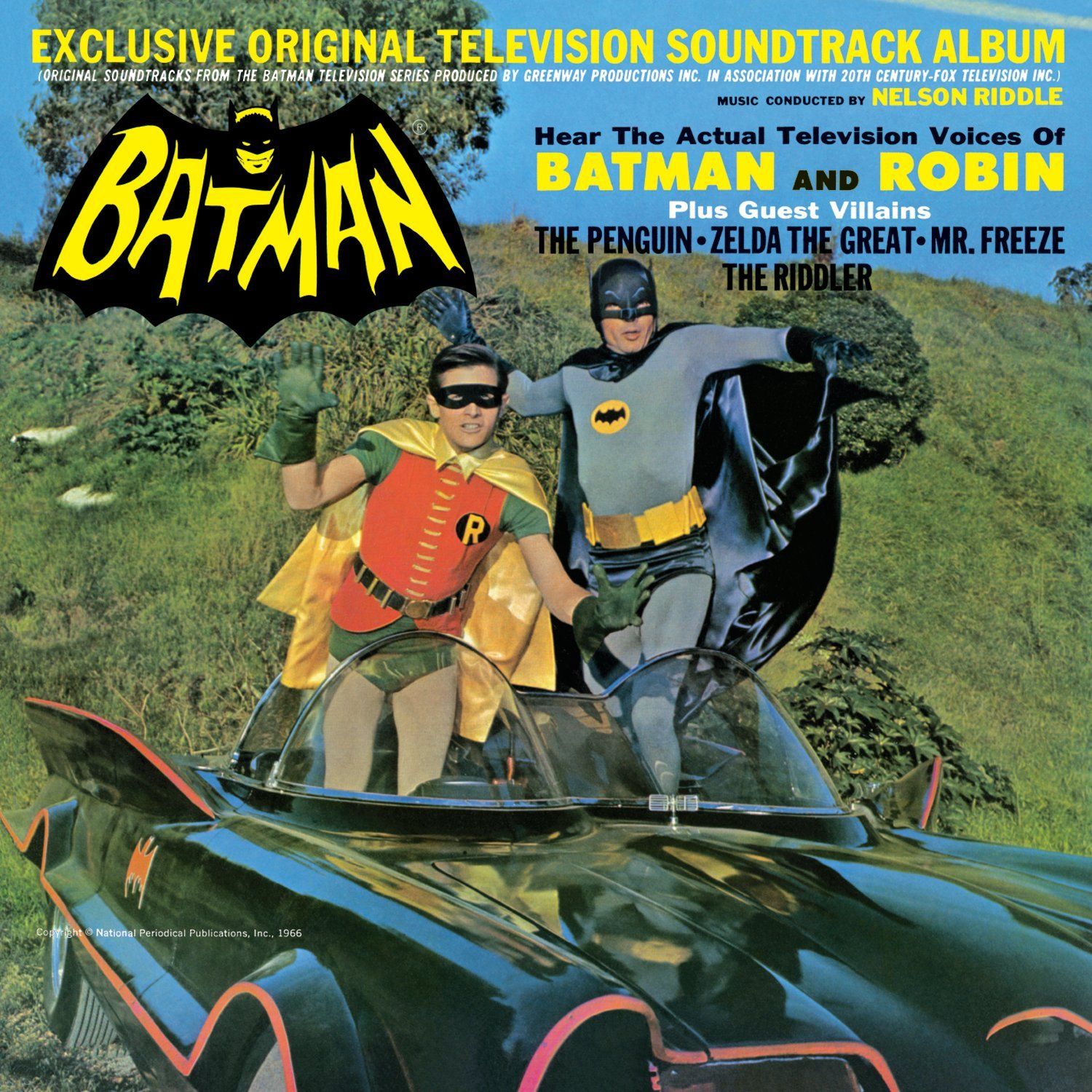 Batman Exclusive Soundtrack Album by Nelson Riddle (Vinyl, NEW)