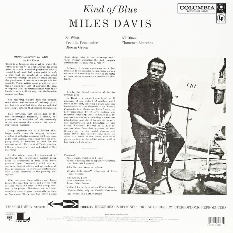 Kind of Blue by The Miles Davis Sextet (Vinyl, NEW)