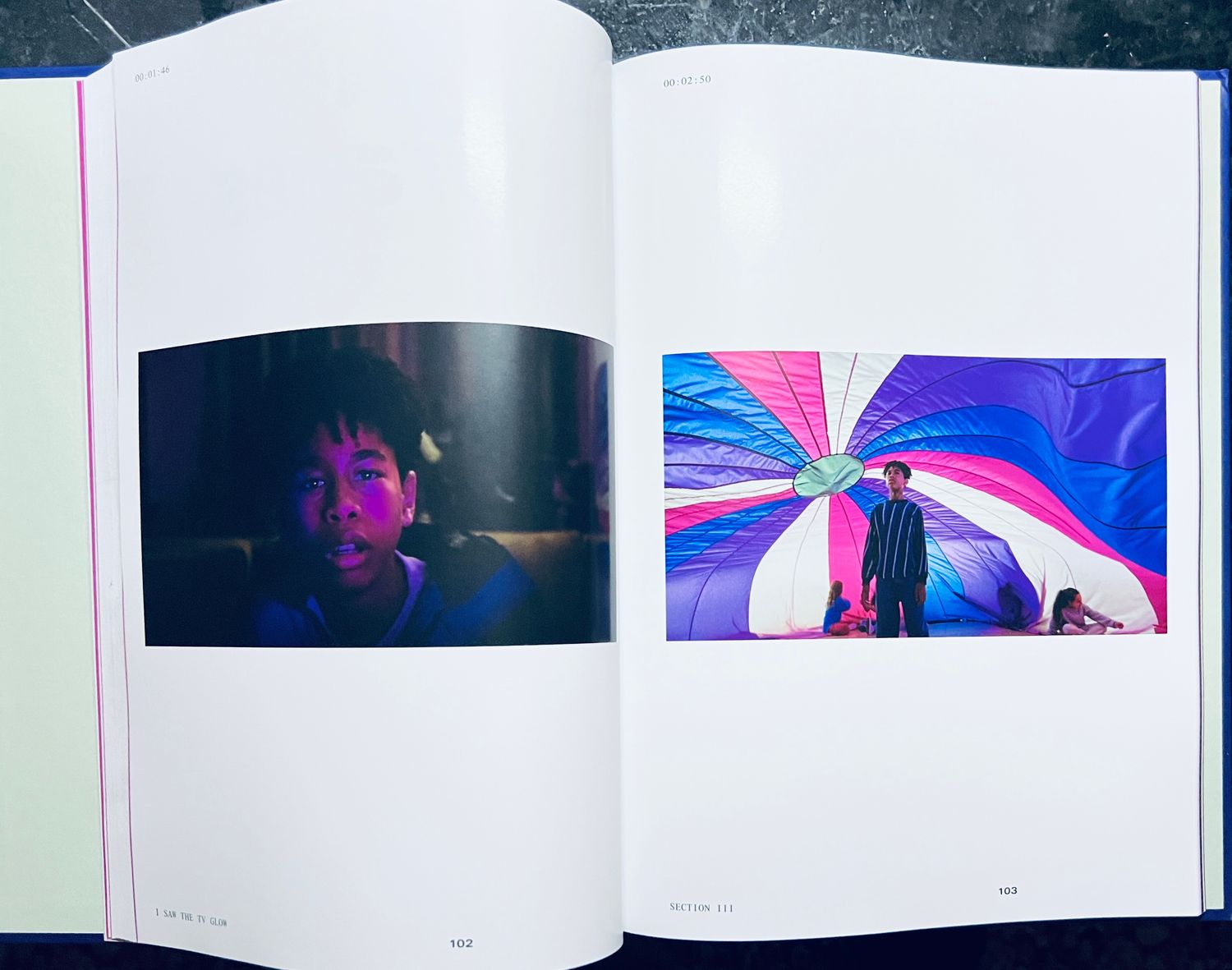 A24 Limited Edition I Saw the TV Glow Screenplay Book by Jane