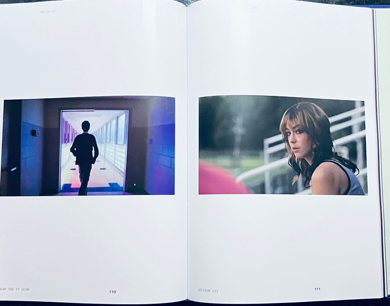 A24 Limited Edition I Saw the TV Glow Screenplay Book by Jane