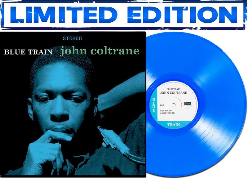 Blue Train by John Coltrane Limited Edition Color Vinyl 180 Gram  (VINYL, NEW)