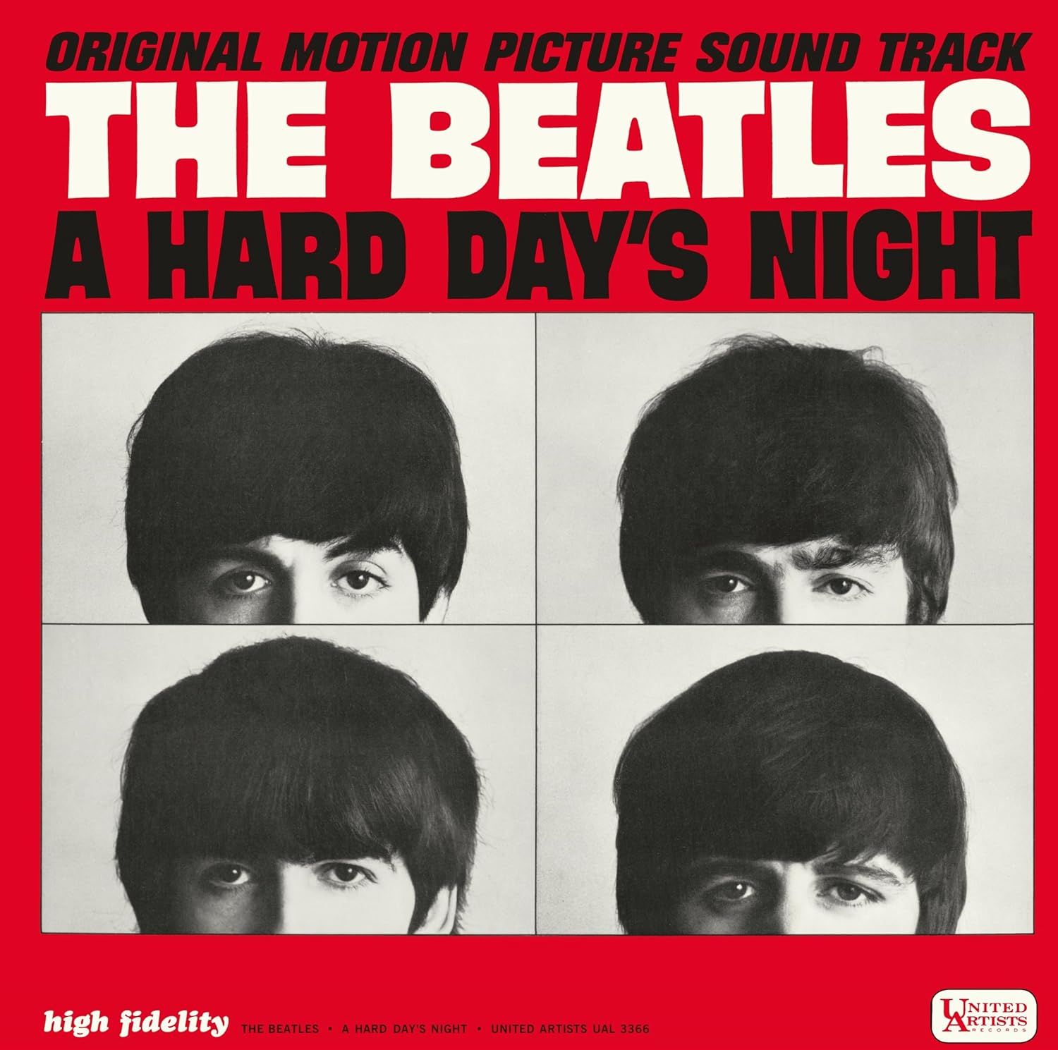 The Beatles' A Hard Days Night Original Motion Picture Soundtrack (Vinyl, NEW)