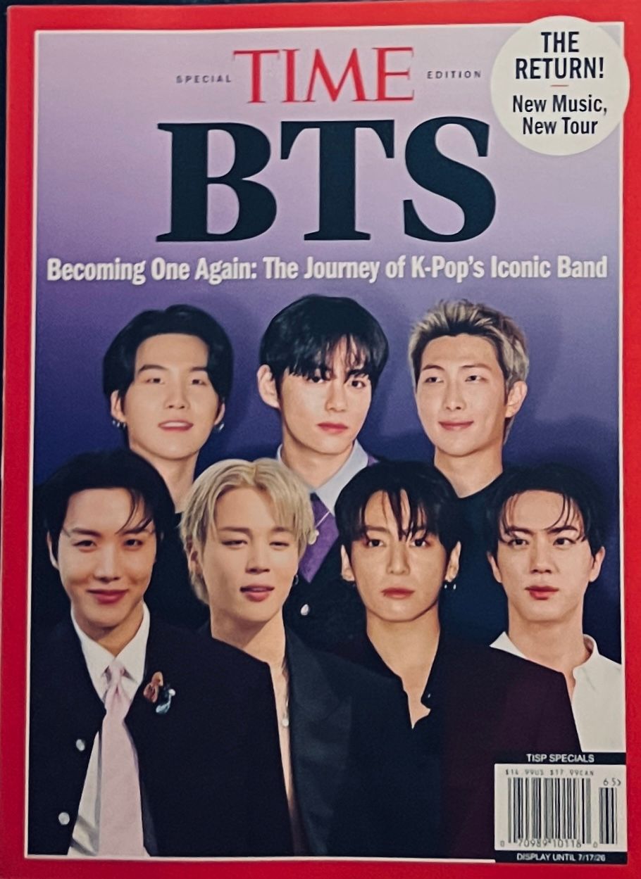 TIME Magazine Special Issue: BTS—Becoming One Again