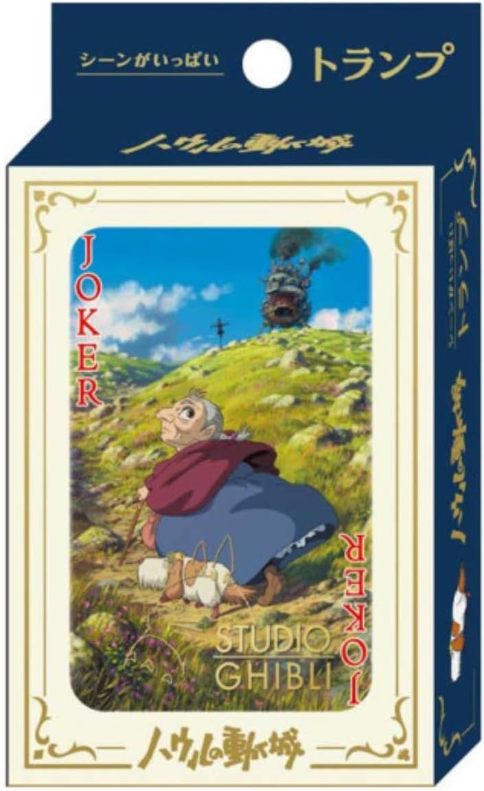 STUDIO GHIBLI Ensky via Bluefin Playing Cards -- Howl's Moving Castle  (Playing Cards, IRREGULAR)