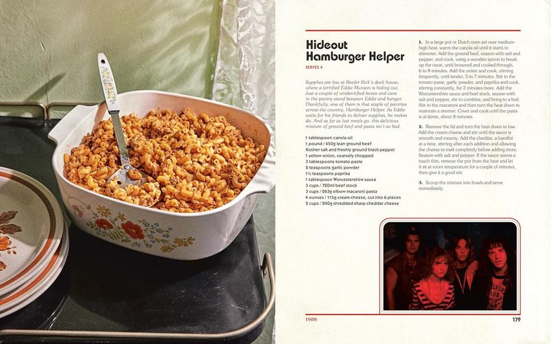 The Official Stranger Things Cookbook: Recipes from Hawkins and Beyond by Joshua David Stein (Hardcover, NEW)