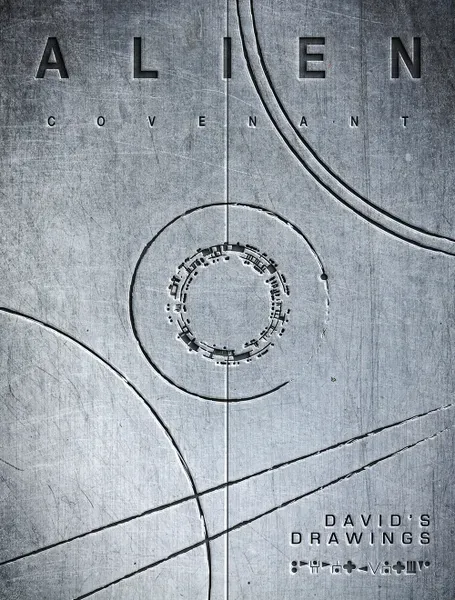 Alien Covenant: David's Drawings by Dane Hallett and Matt Hutton (Hardcover, NEW)