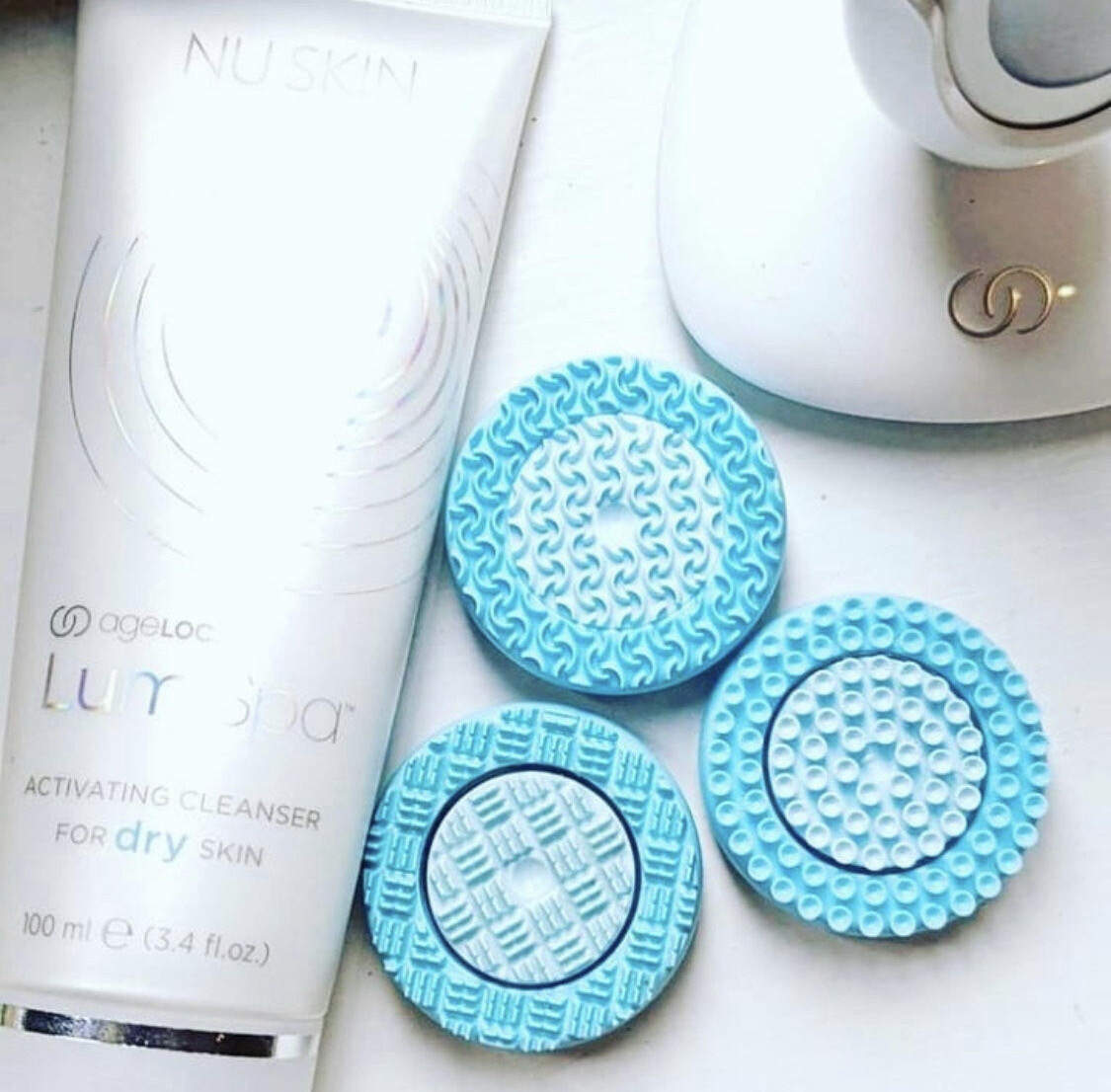 LumiSpa iO Head &amp; Cleanser Combo