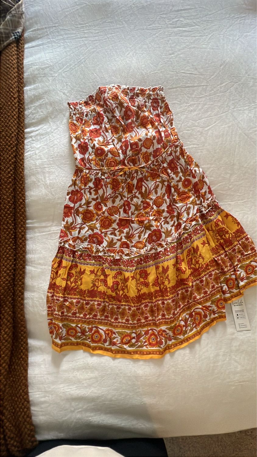 Strapless Sun Dress