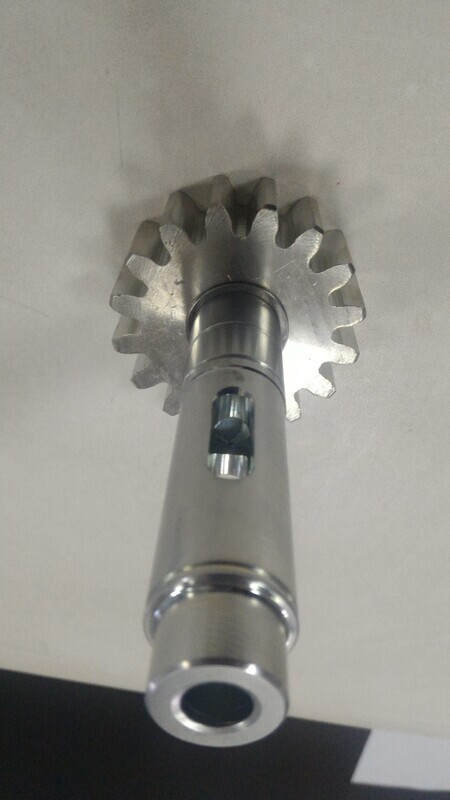 Pignone Z 16 per cremagliera zincata modulo 4  per cancello scorrevole + KIT  ALBERO  LENTO  SEA