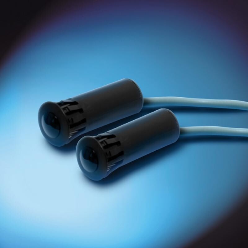 Fotocellule miniaturizzate coppia  (1 raggio+ alimentatore) per porta automatica