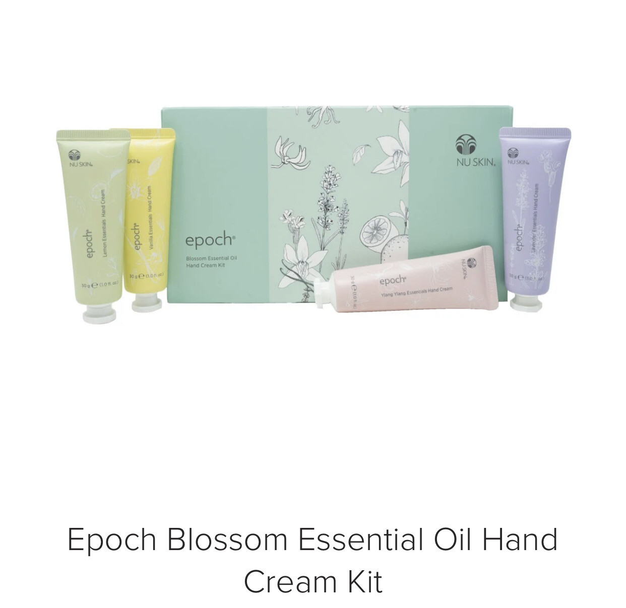 Epoch Blossom Essential Oil Hand Cream Kit