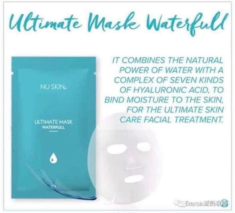 Waterful Face Mask  (box of 8 mask) 