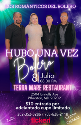 Hubo una vez Bolero con los Románticos del Bolero y Martika con K