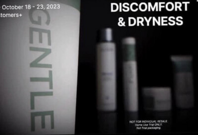 Gentle Sensitive skincare line preview 