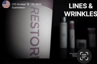 RESTORE Antiaging skincare line preview