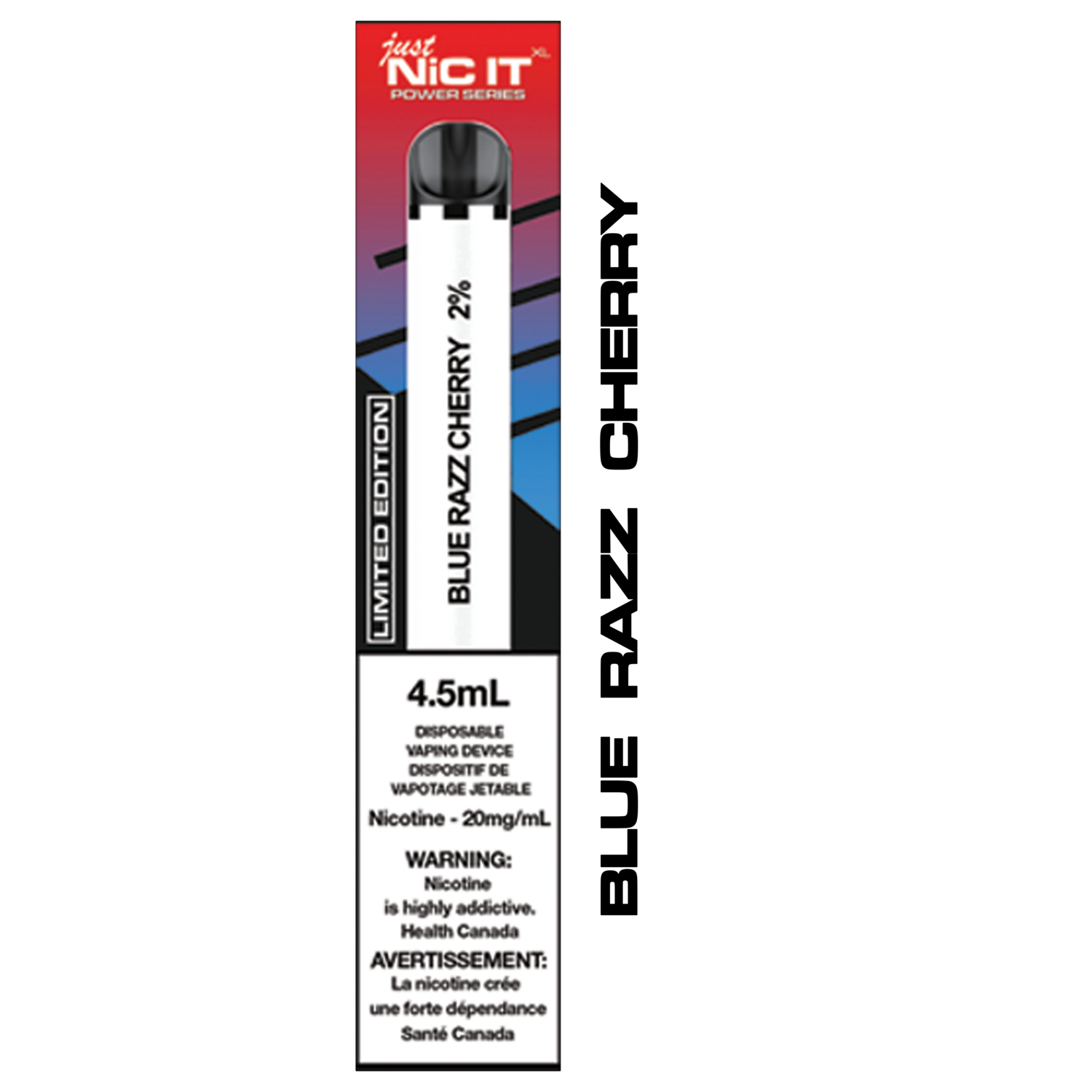 NIC-IT XL Limited Edition - Blue Razz Cherry