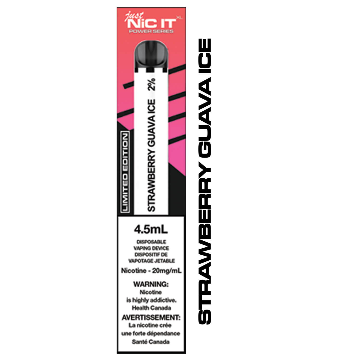 NIC-IT XL Limited Edition-  Strawberry Guava Ice