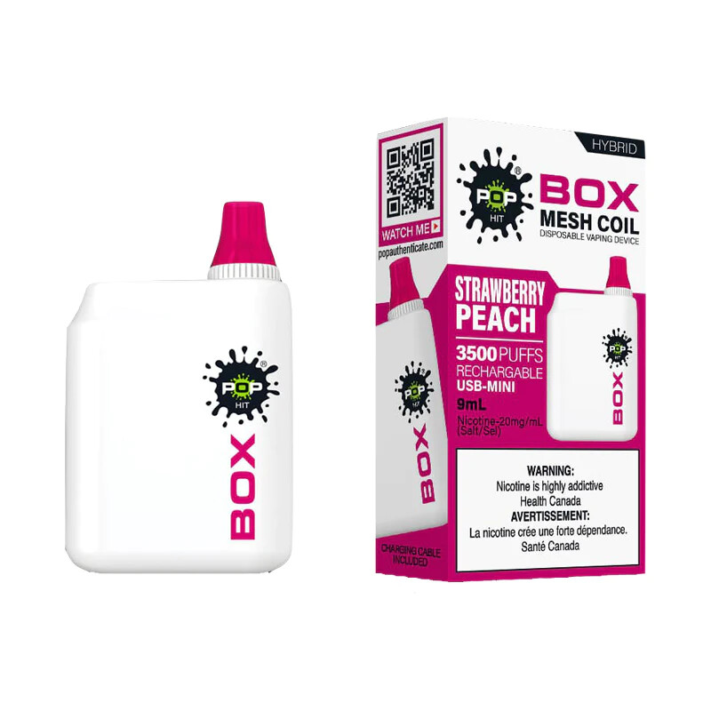 POP BOX - STRAWBERRY PEACH