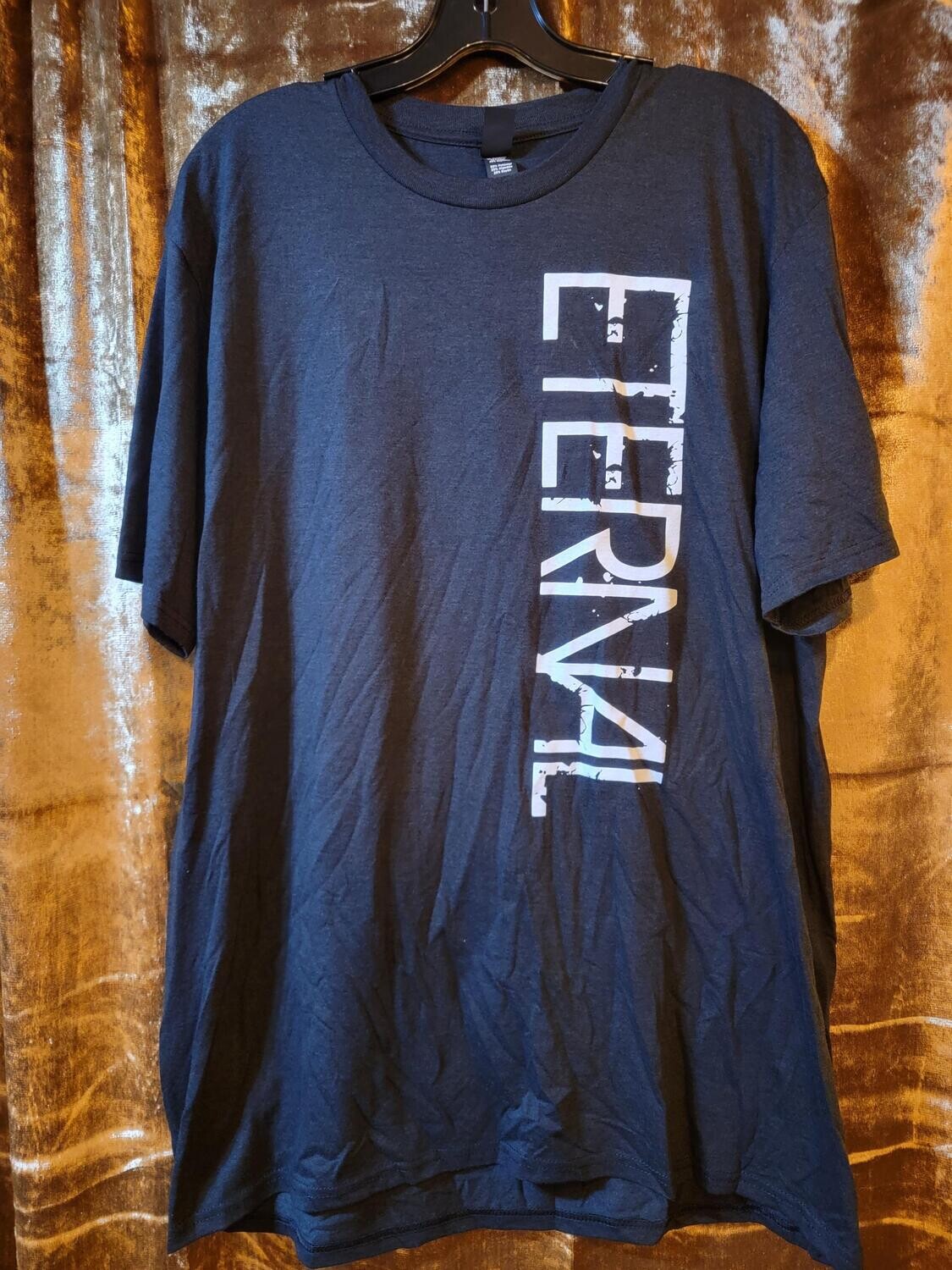 Eternal Charcoal Unisex Side Logo Tee