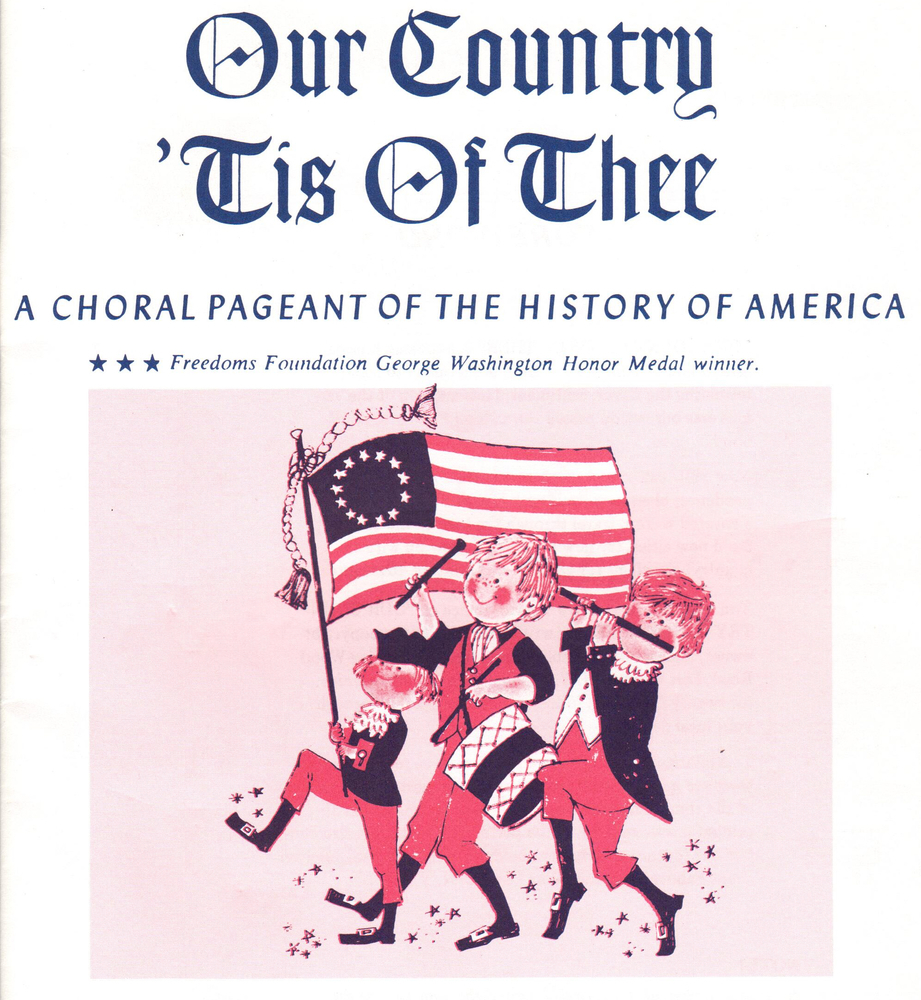 Our Country &#39;Tis of Thee - Teacher Book