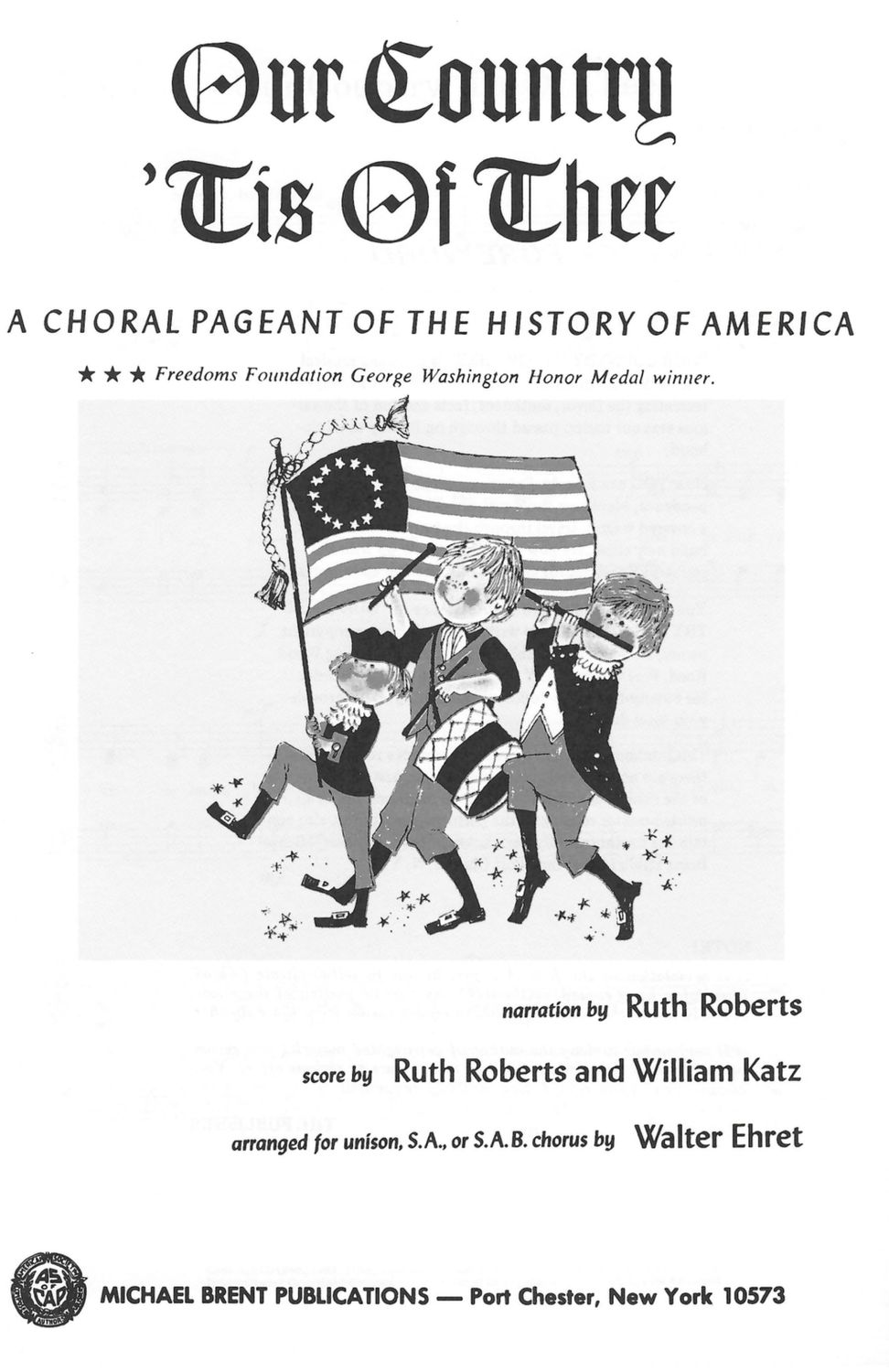 Our Country 'Tis of Thee - Student Book