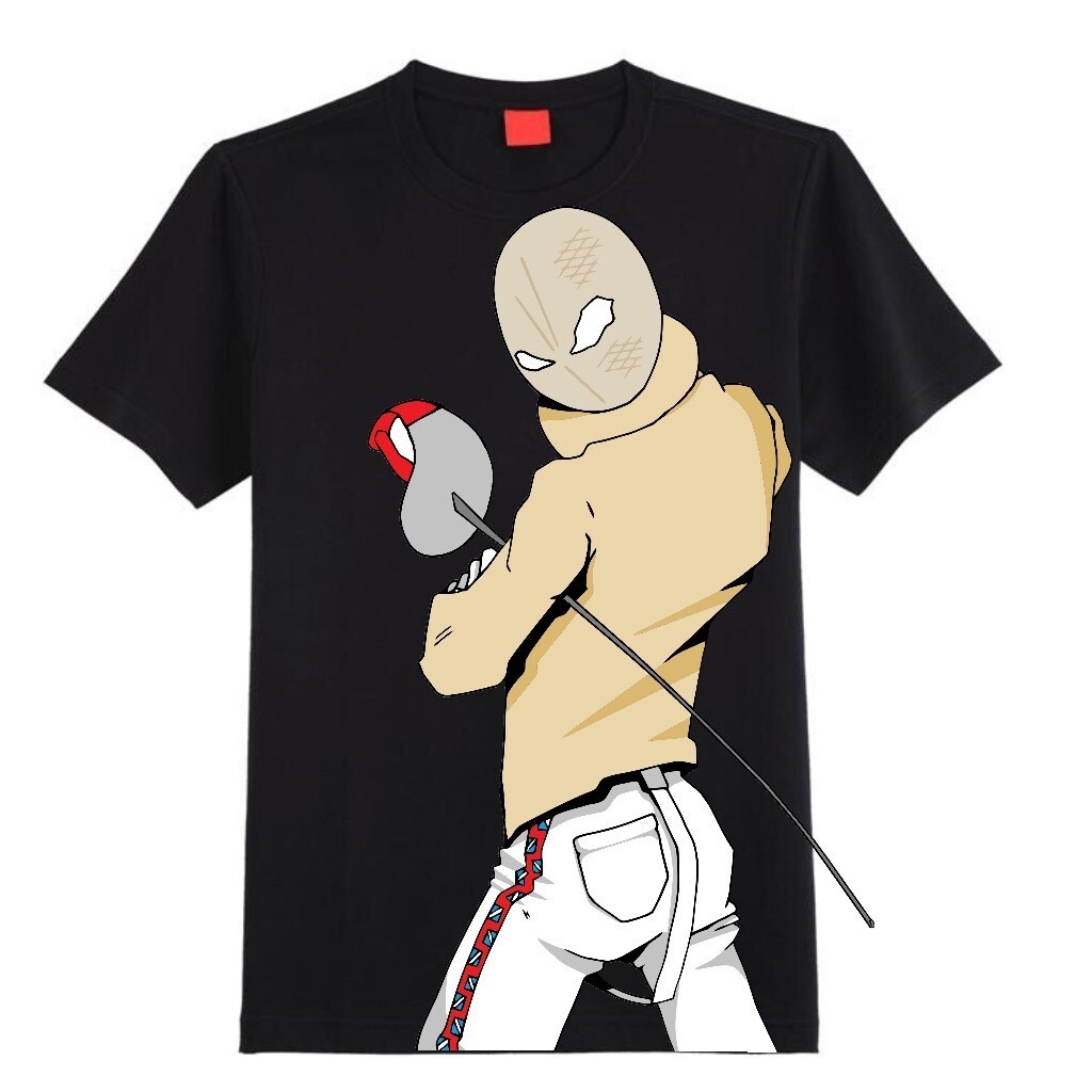 Sabre guy Fencing T-shirt 