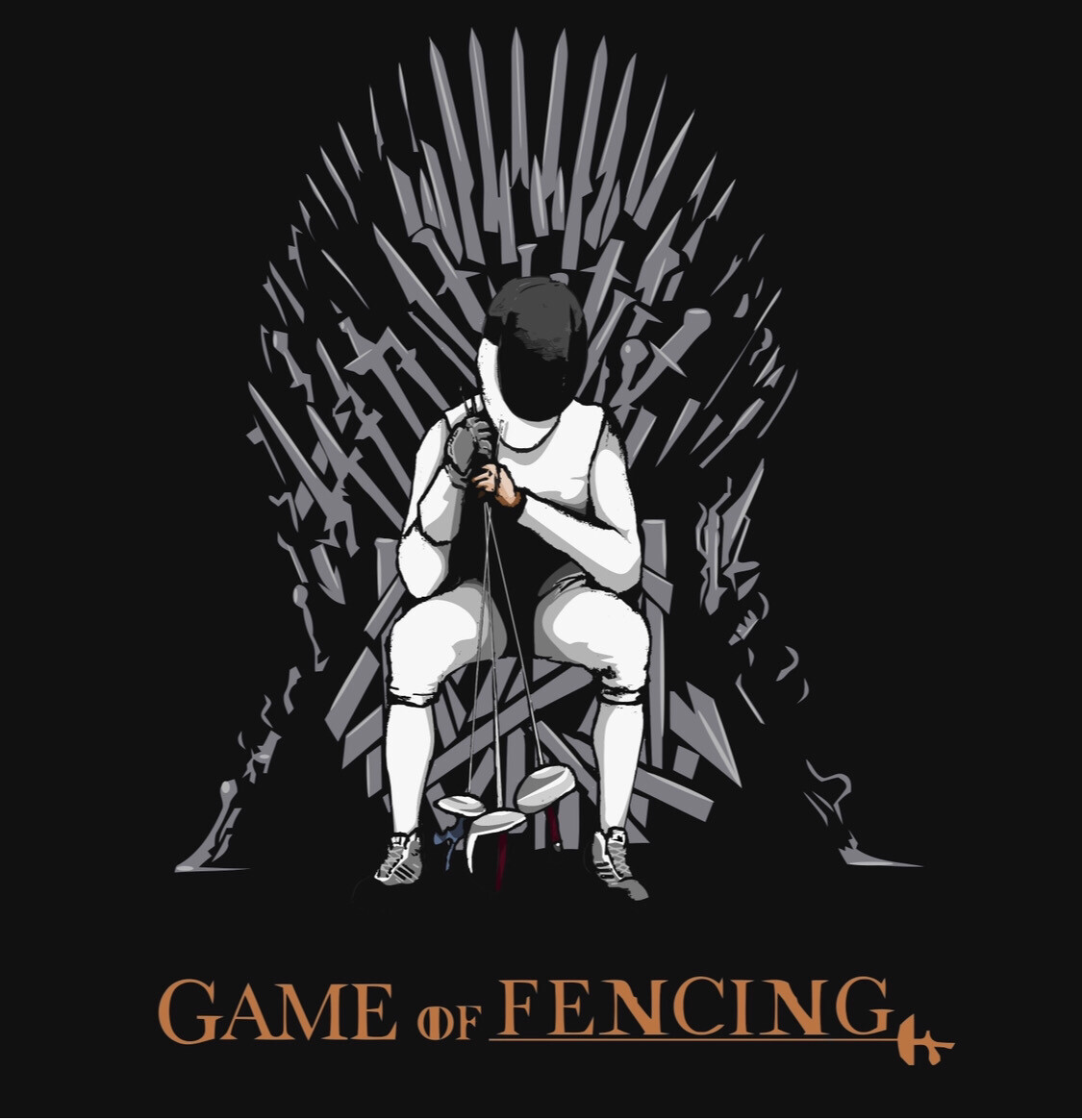 NEW: Game of Fencing T-Shirt or zip hoodie
