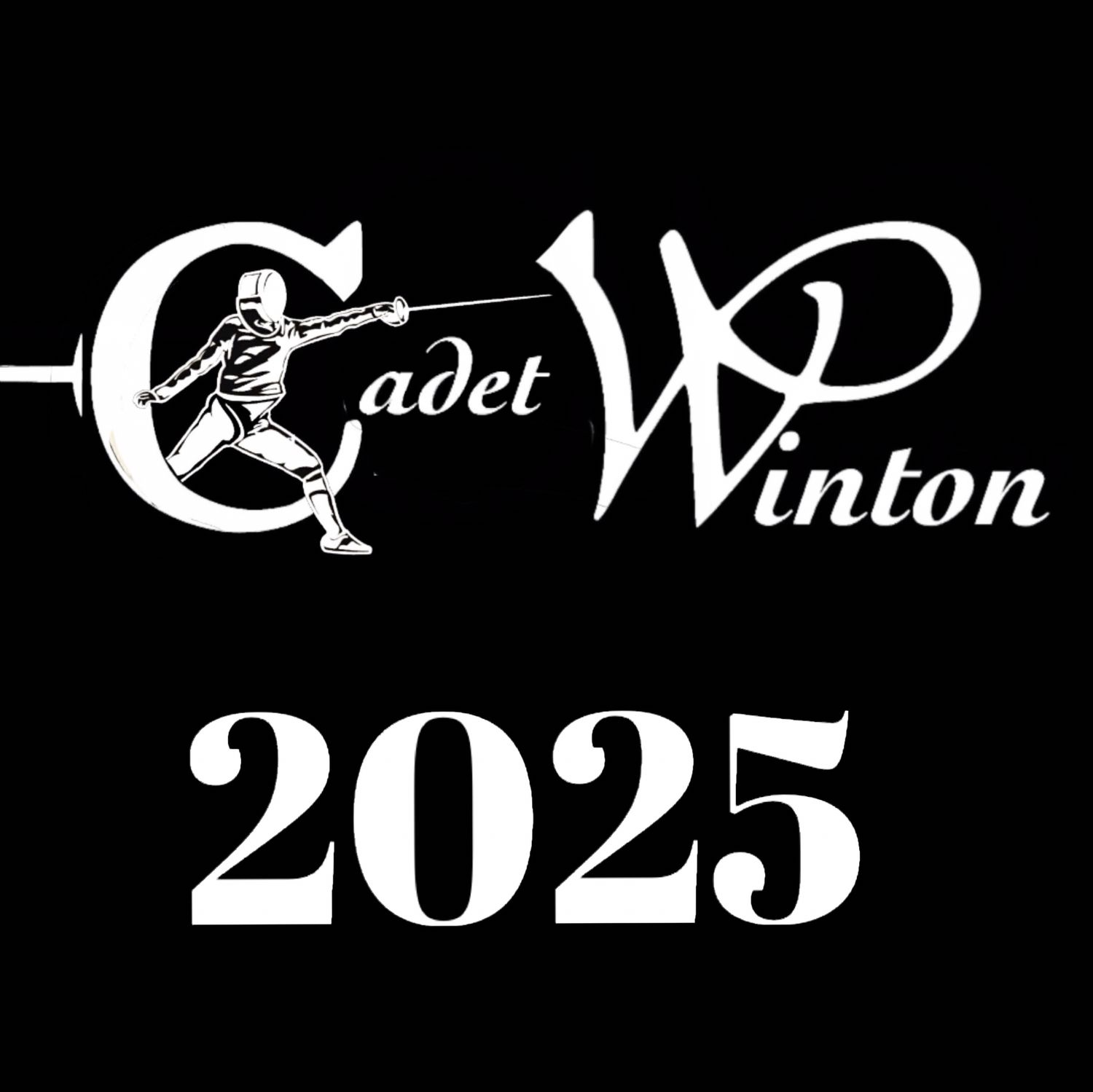 Cadet Winton 2025 Team T-shirt/hoodie. Official logo front, region on back Cadet Winton 2025 Team T-shirt/hoodie. Official logo front, region on back