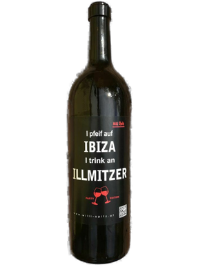 I pfeif auf IBIZA, i trink an ILLMITZER