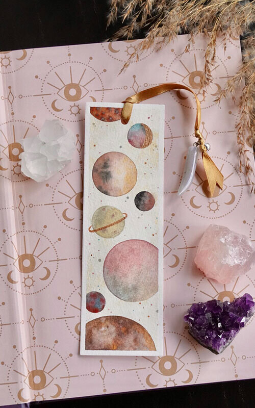 Boekenlegger Planets