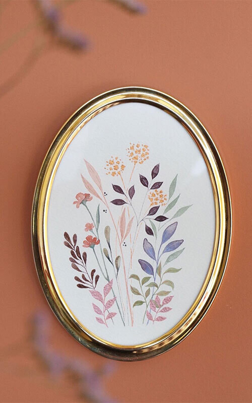 Spring Bouquet Framed