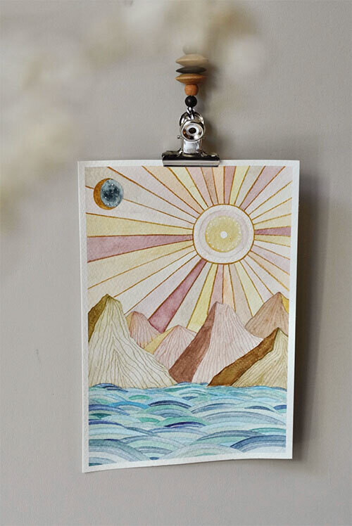 Mountain Sunshine - A5