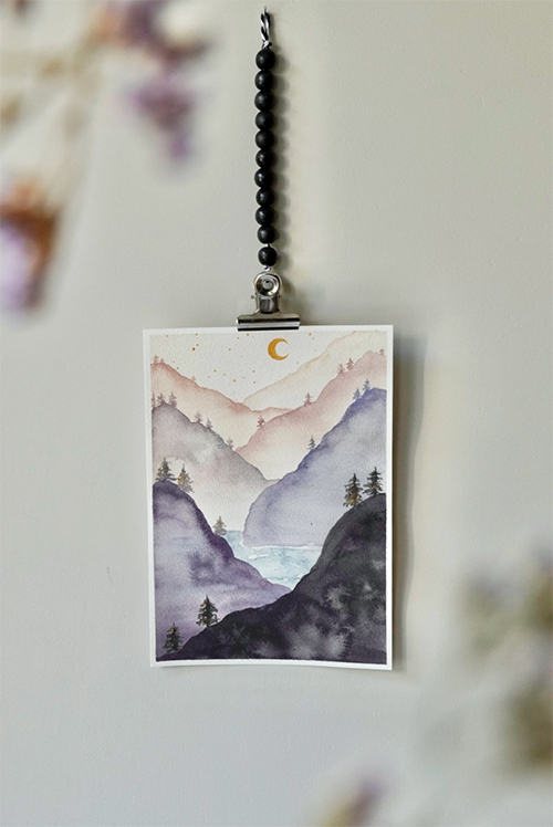 Misty Mountain Lake - A5