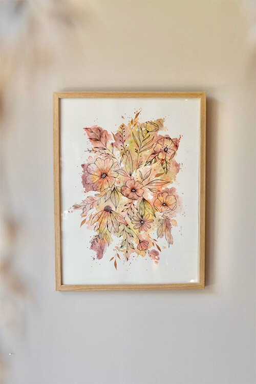 Wildflower Art A3