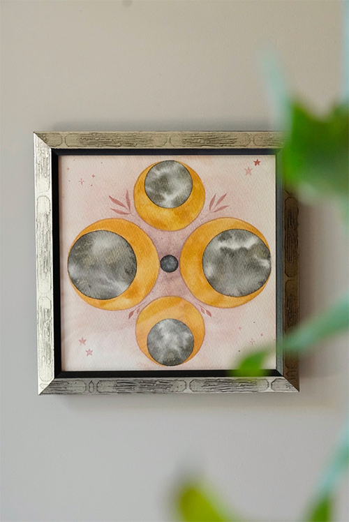 Framed Sun in Moon