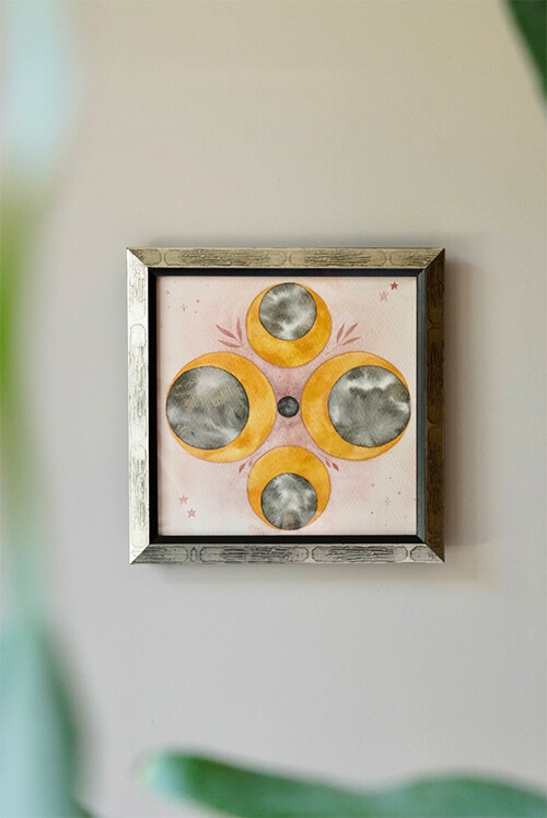 Framed Sun in Moon