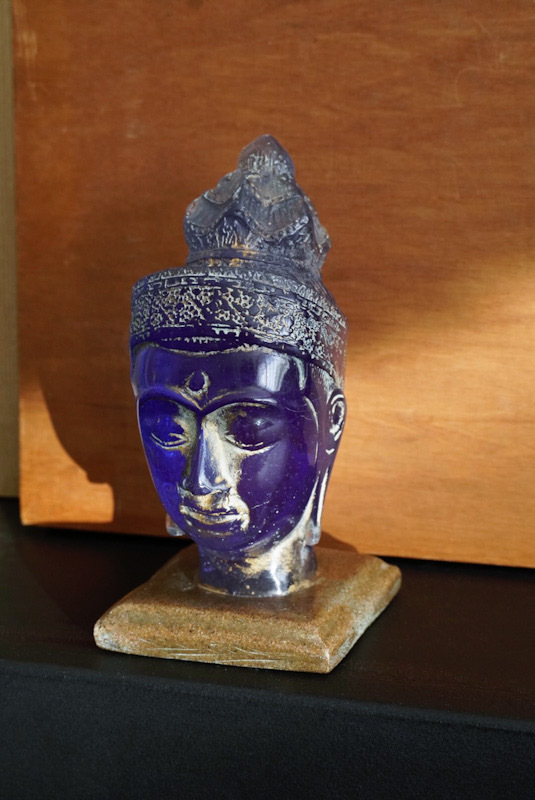 Boeddha beeldje blauw