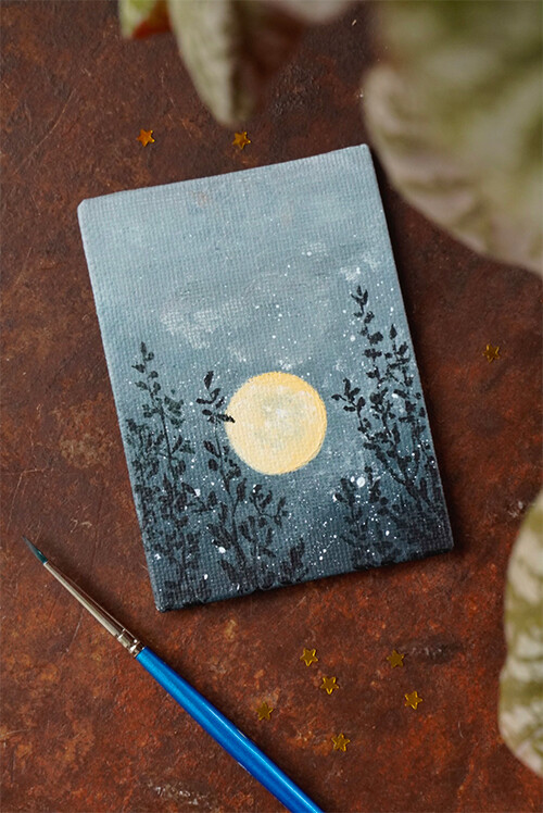 Grey Sky - Mini Canvas