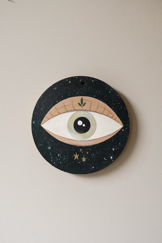 Magic Eye wanddecoratie